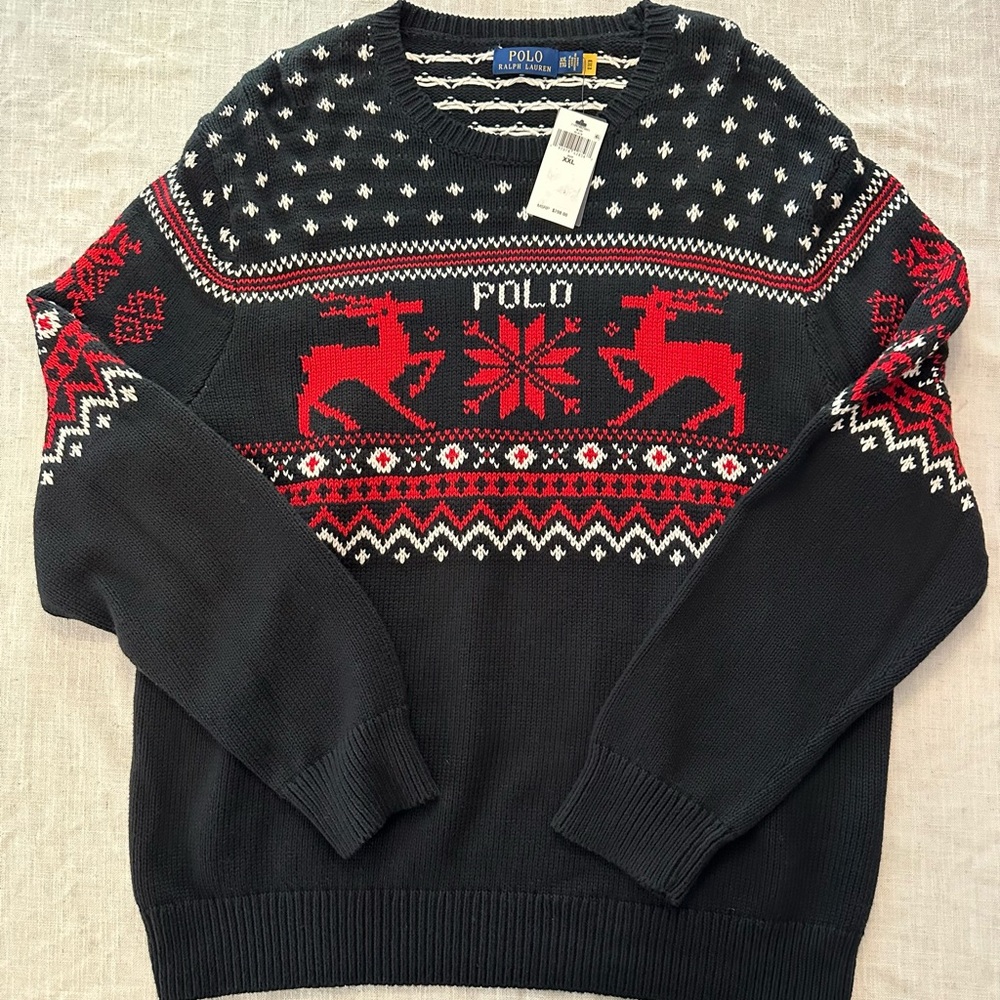 Polo Ralph Lauren Holiday Sweater XXL NWT